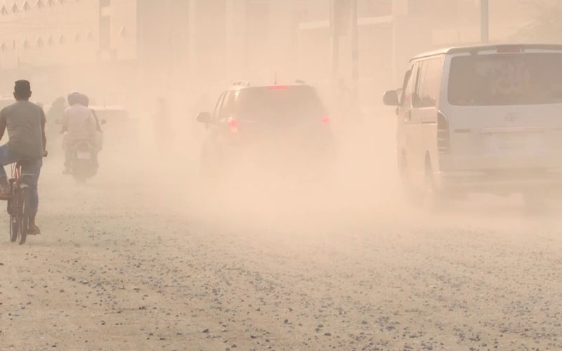 আজ ঢাকার বাতাসের মান খুবই অস্বাস্থ্যকর