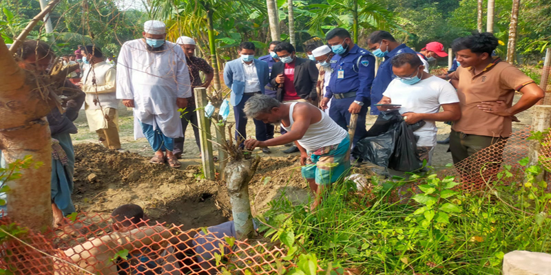 শিবির কর্মীর কবরে মিলল বুলেট, ১১ বছর পর লাশ উত্তোলন