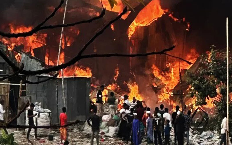 কড়াইল বস্তির আগুন নিয়ন্ত্রণে