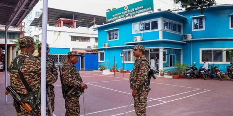 আগরতলার বাংলাদেশ সহকারী হাইকমিশন বন্ধ ঘোষণা