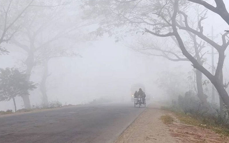 তেঁতুলিয়ায় তাপমাত্রা নামলো ৭ ডিগ্রির
