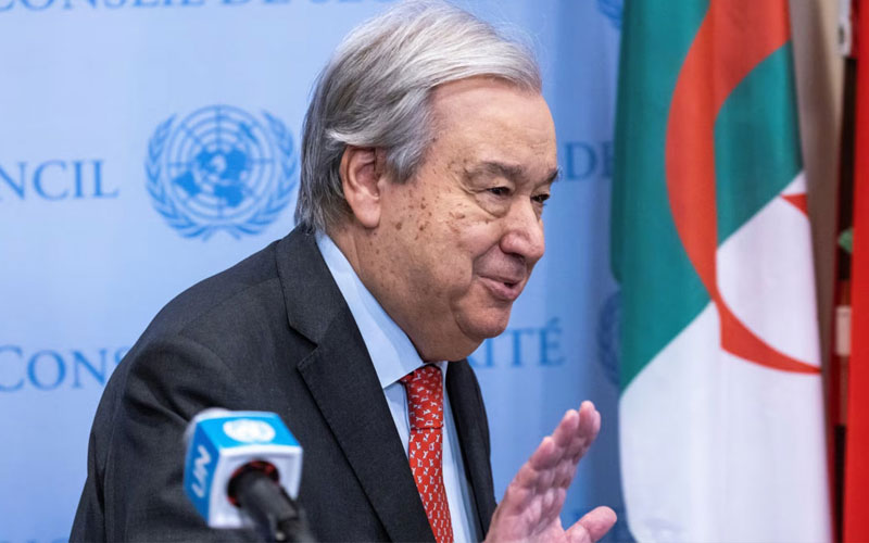গাজায় যুদ্ধবিরতি ও বন্দিচুক্তিকে স্বাগত জানালেন জাতিসংঘ প্রধান