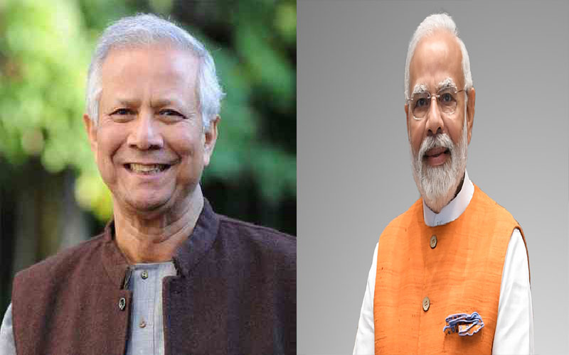 ড. মুহাম্মদ ইউনূসকে নতুন বছরের শুভেচ্ছা জানালেন নরেন্দ্র মোদি