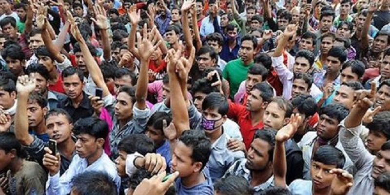 দেশে বর্তমানে বেকার ২৬ লাখ ৬০ হাজার মানুষ