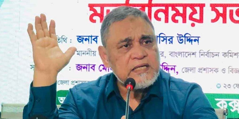 নির্বাচন নিয়ে অন্তর্বর্তী সরকার দুটি ডেডলাইন দিয়েছে: সিইসি