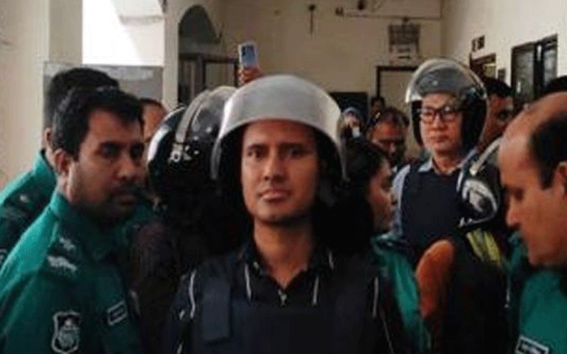 পুলিশ সুপার তানভীর সালেহীন ৭ দিনের রিমান্ডে