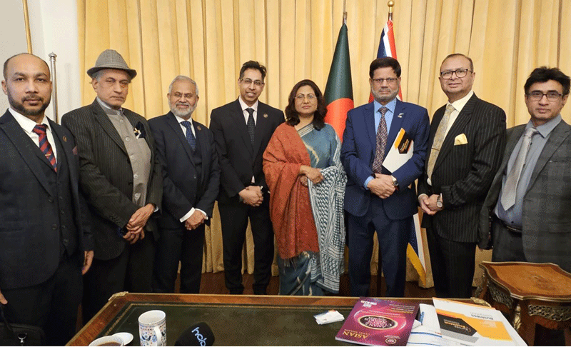 টেকসই ব্যবসায়িক প্রবৃদ্ধির জন্য ইবিএফসিআই ও বাংলাদেশ হাইকমিশন লন্ডনের অংশীদারিত্ব জোরদারের আহ্বান