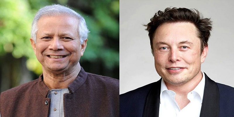 ইলন মাস্ককে বাংলাদেশে আমন্ত্রণ জানালেন প্রধান উপদেষ্টা