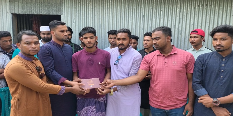 নোয়াখালীতে তারেক জিয়ার ঈদ উপহার পেল দৃষ্টিশক্তি হারানো আমজাদ