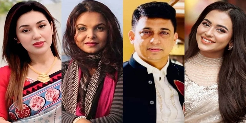 অপু বিশ্বাস-নিপুন-জায়েদ খান-নুসরাত ফারিয়াসহ ১৭ শিল্পীর বিরুদ্ধে মামলা