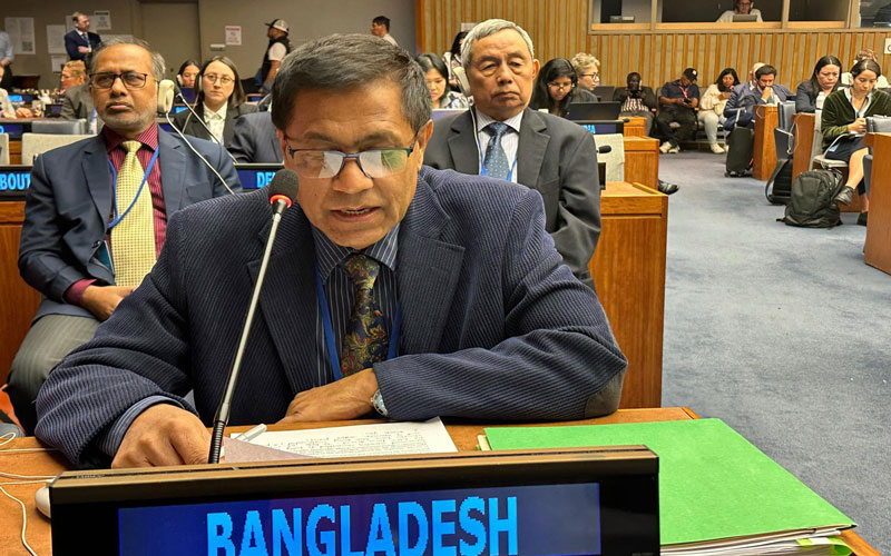 জাতিসংঘে পার্বত্য চট্টগ্রাম শান্তি চুক্তি পূর্ণ বাস্তবায়নে প্রতিশ্রুতি পুনর্ব্যক্ত করেছে বাংলাদেশ