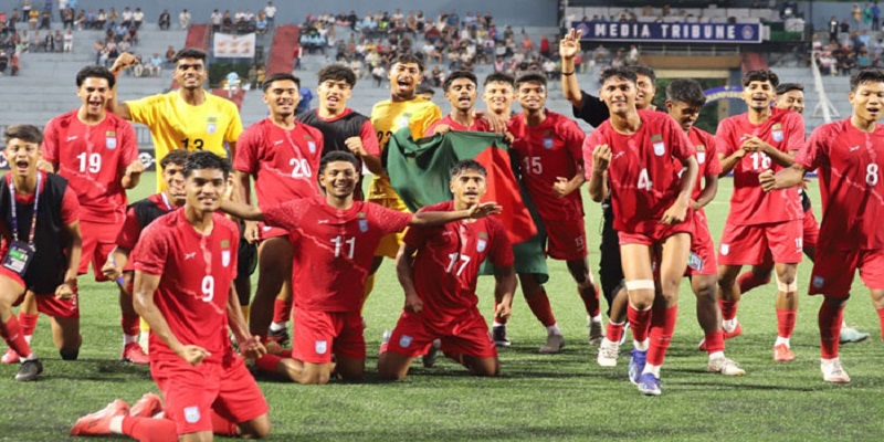 নেপালকে হারিয়ে সাফের ফাইনালে বাংলাদেশ