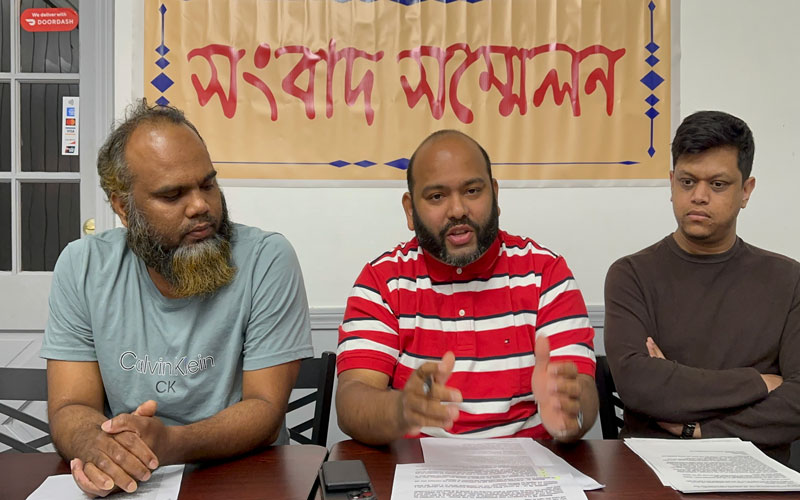 কানেকটিকাটের বাক-এর নির্বাচন বয়কটের ঘোষনা সভাপতি প্রার্থী এনামুল আম্বিয়ার