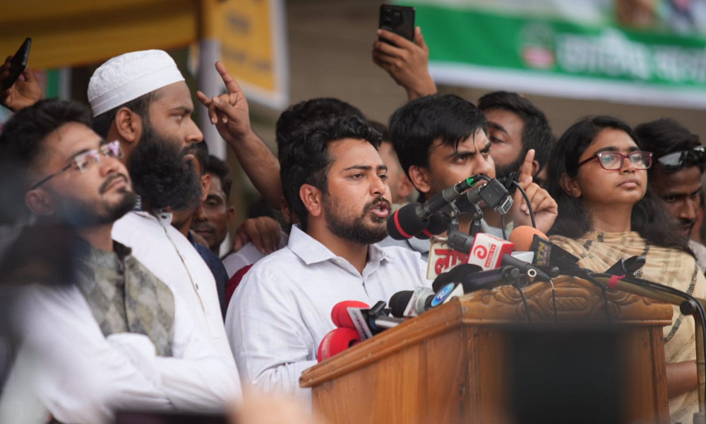 উচ্চকক্ষ লাগবে এবং উচ্চকক্ষ পিআর পদ্ধতিতে হতে হবে : নাহিদ ইসলাম