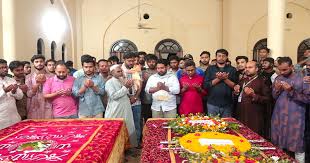 এনসিপির নেতারা টাঙ্গাইলে, মাওলানা ভাসানীর কবর জিয়ারত