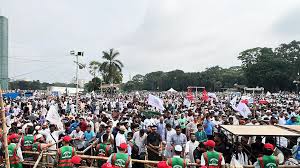 সোহরাওয়ার্দীতে আজ জামায়াতের  ‘জাতীয় সমাবেশ’, মিছিল নিয়ে যাচ্ছেন নেতা–কর্মীরা