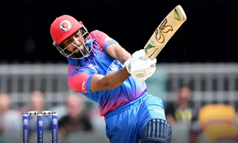 এক ওভারে ৪৫ রান নিলেন আফগান ব্যাটার