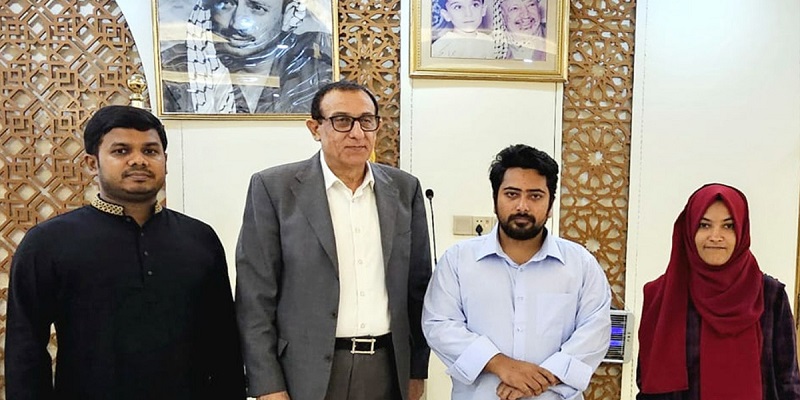 ফিলিস্তিনের রাষ্ট্রদূতের সঙ্গে এনসিপি নেতাদের বৈঠক