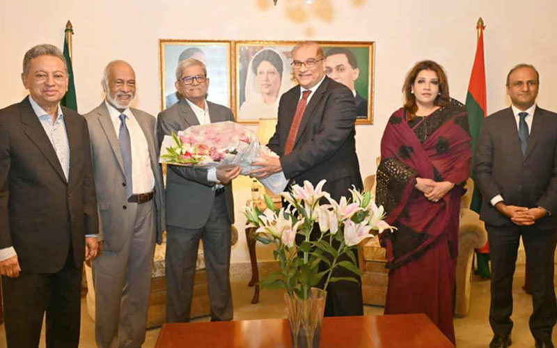 বিএনপির শীর্ষ নেতাদের সঙ্গে পাকিস্তান হাইকমিশনারের সাক্ষাৎ